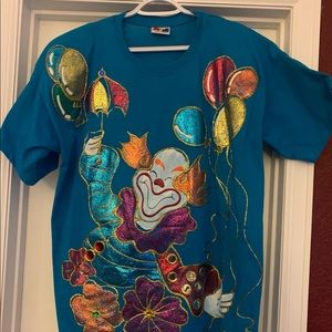 Vintage Woman’s Unique Painted Top